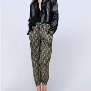 Zara Printed  Pants Sz XL